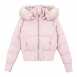 Korean Fashion Cotton‑padded Jacket Harajuku Casual Outerwear Tops Women Faux Fur Collar Parkas Coats Y2K American Vintage