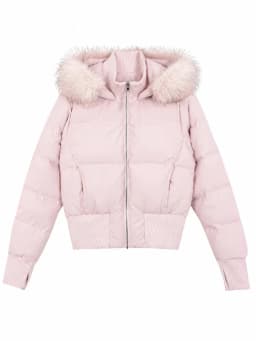 Y2K Korean Vintage Women Winter Coat 2026 Faux Fur Collar Warm Cotton Padded Parka Casual Jacket Outerwear For Travel
