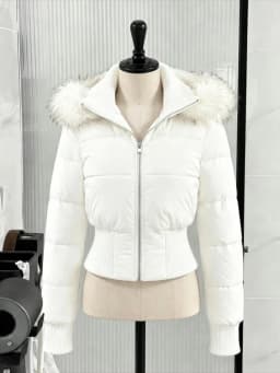 Y2K American Vintage Women Cotton‑padded Parkas Jacket Winter Faux Fur Collar Korean Style Warm Casual Hooded Outer Coats 2026