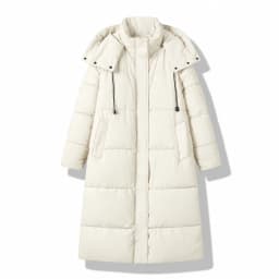 Women Long Cotton Padded Parkas Faux Fur Collar Jacket 2026 Winter Vintage Y2K Korean Style Warm Overcoat Casual Outerwear