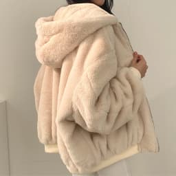 Winter Jacket 2023 New Cashmere Thicken Hooded Short Lamb Wool Cotton Puffer Coat Cotton Women's Snow Wear Chaquetas