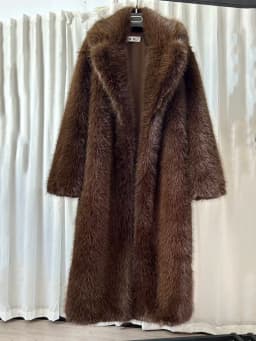 Winter Hooded Faux Fur Overcoat Women Casual Luxury Long Sleeve Fluffy Coat Female Thicken Warm Loose High Quality Outwears