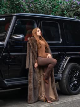 Winter Hooded Faux Fur Overcoat Women Casual Luxury Long Sleeve Fluffy Coat Female Thicken Warm Loose High Quality Outwears
