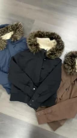 Y2K Vintage Faux Fur Parka Women Cotton‑padded Jacket Korean Style Warm Wind‑Resistant Casual Winter Outerwear Tops 2026