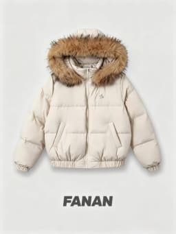 Vintage Y2K Women Faux Fur Collar Hooded Winter Jacket 2026 Korean Fashion Warm Cotton Padded Parka Casual Streetwear Coat