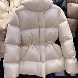 Autumn Winter Jacket Women Parkas 2025 New Fashion Loose Down Cotton Coats Female Jackets Stand Collar Short Outwear Tops