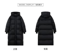 Women Winter Warm Thick Cotton Coat 2025 New Women Mid-Length Cotton Padded Jacket Korean Loose Hooded Parkas Coat Women Outwear