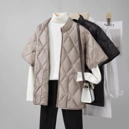 Women's Cotton Vest Svel Quilted Jaet Home Wear Thermal oulder Pad Large Size Rhombus Pattern Cotton Clothes