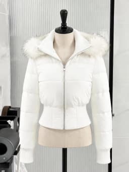 American Vintage Workwear Short Padded Coat Women Thick Warm Zipper Autumn Winter Street Chic Ladies Outer Jackets