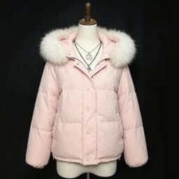 Y2K Women Faux Fur Collar Cotton‑padded Parkas Coat American Vintage Korean Style Winter Warm Daily Casual Outerwear Tops 2026