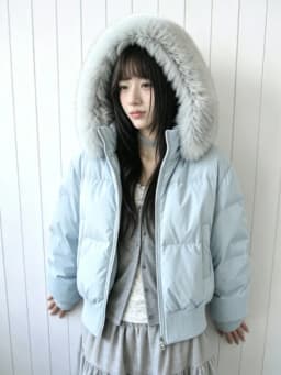 Korean Fashion Women Winter Long Coats 2026 Faux Fur Collar Warm Cotton Padded Parka Y2K Vintage Daily Casual Outerwear Jacket