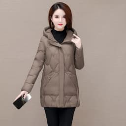 2025 Winter Women Jacket Warm Parkas Female Thicken Coat Cotton Padded Long Hooded Outwear Casual Loose Women Snow Parka Jackets