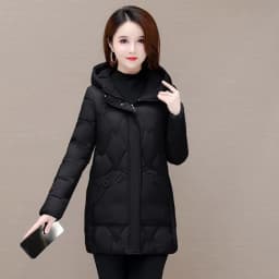 2025 Winter Women Jacket Warm Parkas Female Thicken Coat Cotton Padded Long Hooded Outwear Casual Loose Women Snow Parka Jackets