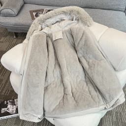 2026 Winter Women fleece Jacket Cotton Padded Jacket Thick Parka Fur Collar Mid Long Coat Warm Hooded Snow Wear Female Outerwear