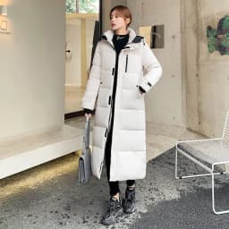 Women Parkas Coats Hooded Jackets Solid Pocket Zipper Long Sleeves Thick Slim Fit Wide Waist Elegant Casual  Autumn Winter