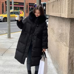 Parkas Women Knee Length Coats Hooded Zipper Jackets Full Sleeve Thick Warm Y2k Streetwear Jacket Work Coat Autumn Winter 2026