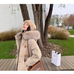 Parkas Women Knee Length Coats Hooded Zipper Jackets Full Sleeve Thick Warm Y2k Streetwear Jacket Work Coat Autumn Winter 2026
