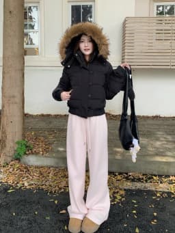 Y2K Korean Fashion Winter Women Faux Fur Parkas Coats 2026 American Vintage Cotton‑padded Jacket Warm Casual Hooded Outwear