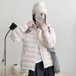Winter 2026 New Hooded Warm Cotton Padded Coat Female Thin Down Jacket Women Parkas Fashion Simple Outwear Temperament Overwear