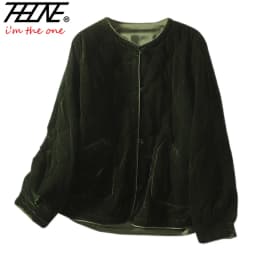 THHONE Autumn Winter Parkas for Women Jackets Vintage Basics Women's Clothing Casual Padded Korean Style Loose Coats Outerwear