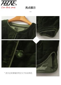 THHONE Autumn Winter Parkas for Women Jackets Vintage Basics Women's Clothing Casual Padded Korean Style Loose Coats Outerwear