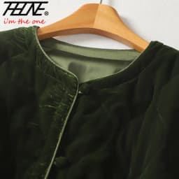 THHONE Autumn Winter Parkas for Women Jackets Vintage Basics Women's Clothing Casual Padded Korean Style Loose Coats Outerwear