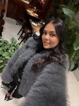 Winter Faux Fur Cardigan Coat Fur Jacket Women Elegant Fluffy Solid Color Thickened Thermal Long Sleeve Coat Fashion Oversized