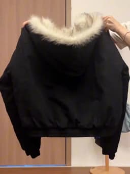 Coquette Sweet Faux Fur Collar Zip Up Winter Jacket Women & Men Loose Fit Warm Korean Fashion Casual Streetwear Outerwear 2026