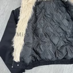Coquette Sweet Faux Fur Collar Zip Up Winter Jacket Women & Men Loose Fit Warm Korean Fashion Casual Streetwear Outerwear 2026