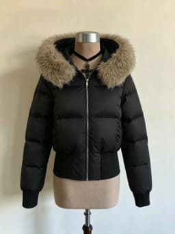 Y2K American Vintage Korean Fashion Cotton Padded Jacket Harajuku Casual Outerwear Tops Faux Fur Collar Parkas Coats Stylish