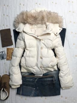 American Vintage Style Faux Fur Hooded Outerwear Women Autumn Winter Warm Long‑Sleeve Casual Fashion Coat Jacket