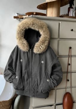 American Vintage Faux Fur Parkas Coats 2026 Y2k Retro Cotton‑padded Jacket Korean Fashion Warm Casual Outwear Tops Winter