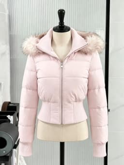 Vintage American Style Faux Fur Hooded Woman Autumn Winter Warm Long Sleeve Coat Casual Fashion Jacket Outerwear Chic Outwear