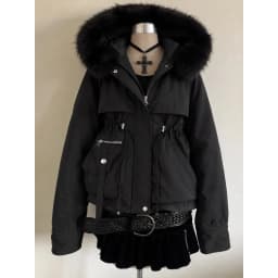 Autumn Winter Lady Faux Fur Collar Cotton‑padded Jacket Solid Short Pocket Parkas Coats 2026 Commute Women Fashion Outwear Tops