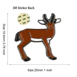 Mobile phone Sticker Badge Metal Pin Broooches Pins
