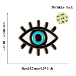 Mobile phone Sticker Badge Metal Pin Broooches Pins