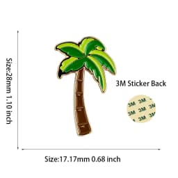Mobile phone Sticker Badge Metal Pin Broooches Pins