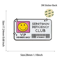 Mobile phone Sticker Badge Metal Pin Broooches Pins
