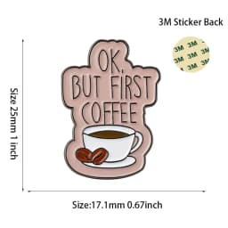 Mobile phone Sticker Badge Metal Pin Broooches Pins