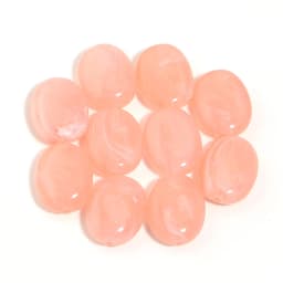 20pcs/lot Imitation Jade Stone Acrylic Beads Dual Color Flat Oval Loose Spacer Beads For DIY Bracelet Phone Chains Accessories