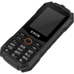 EAOR 2G Slim Rugged Phone IP68 Waterproof Outdoor Keypad Phones 2000mAh Big Battery Dual SIM Feature Phone with Glare Torch