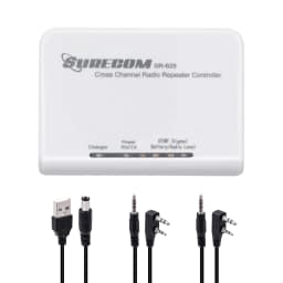Surecom SR-628 Controller Cross Channel Band Duplex Repeater Controller for Walkie Talkie Two Way Radio with USB Power Cable