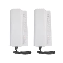 1KM Wireless Intercom System Two Way Telephone Intercom 433MHz Expandable Handsets Interphone for Home Office Warehouse Hotel