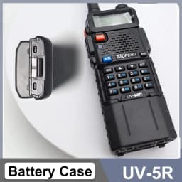 Baofeng UV-5R Battery Case Shell Extended AA Battery Housing BL-5 AAA batteries for UV-5R DM-5R UV-5RE Walkie Talkie Accessories