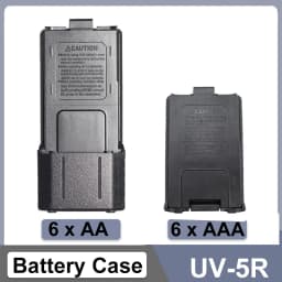 Baofeng UV-5R Battery Case Shell Extended AA Battery Housing BL-5 AAA batteries for UV-5R DM-5R UV-5RE Walkie Talkie Accessories