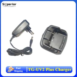 Quansheng TG UV2 Plus Desktop Charger Original CDQ-Q2 DC 12-24V for TG-UV2 Plus Charger Dock Replacements Ham Radios Accessories
