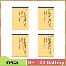 BF-T20 Walkie Talkie Battery T-20C WLN KD-C1 KB-5C Rechargable Batteries 1500mAh DC 3.7V Original For KD-C2 KD-C10 KD-C50 RT22S