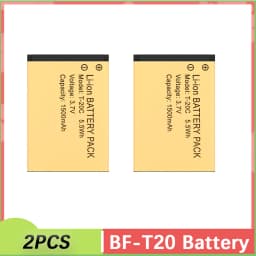 BF-T20 Walkie Talkie Battery T-20C WLN KD-C1 KB-5C Rechargable Batteries 1500mAh DC 3.7V Original For KD-C2 KD-C10 KD-C50 RT22S