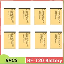 BF-T20 Walkie Talkie Battery T-20C WLN KD-C1 KB-5C Rechargable Batteries 1500mAh DC 3.7V Original For KD-C2 KD-C10 KD-C50 RT22S