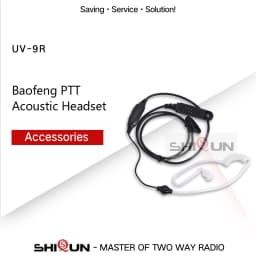 UV-9R Pro Speaker Microphone Waterproof Shoulder Mic for Baofeng UV-9R Plus MK1 UV-S22 Pro Two Way Radio GMRS-9R UV-9G GT-3WP BF